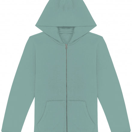 POSNS405 Eco-friendly kids’ full zip hooded sweatshirt